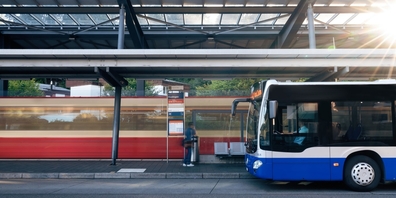 VZO-Bus in Esslingen: Die VZO-Buslinien transportierten 2022 eine neue Rekordzahl von Fahrgästen.