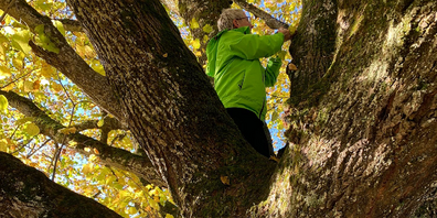 Irene Baldinger liebt ihre Arbeit als Chefmetzgerin im Coop Gossau – und spürt in ihrer Freizeit beim Geocaching gerne versteckte Schätze auf. 