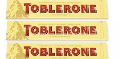 Bergsturz: Das Matterhorn verschwindet aus dem Toblerone-Logo.