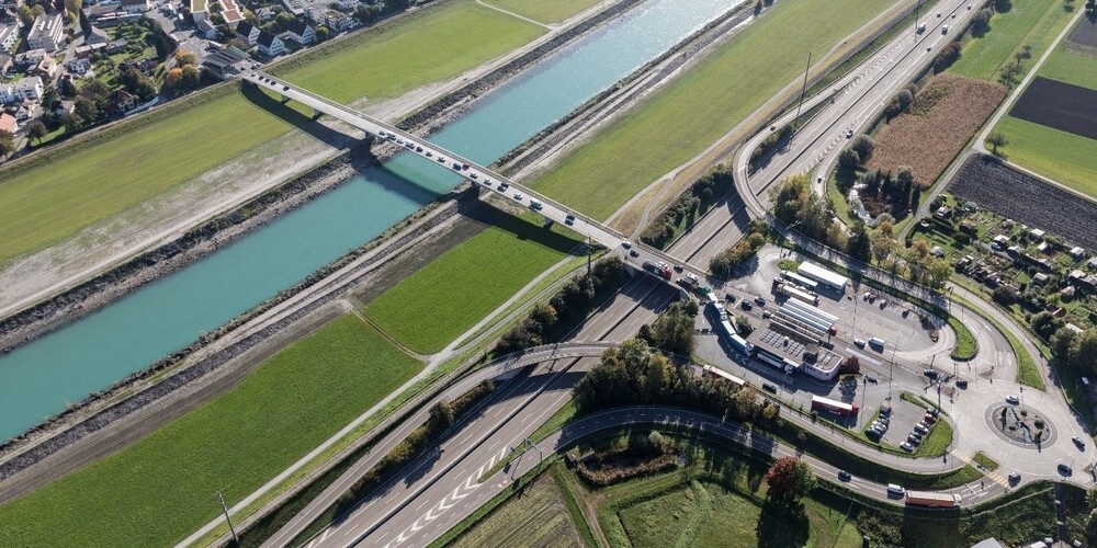 Die Brücke Au-Lustenau geht dem Ende ihrer Nutzungsdauer entgegen