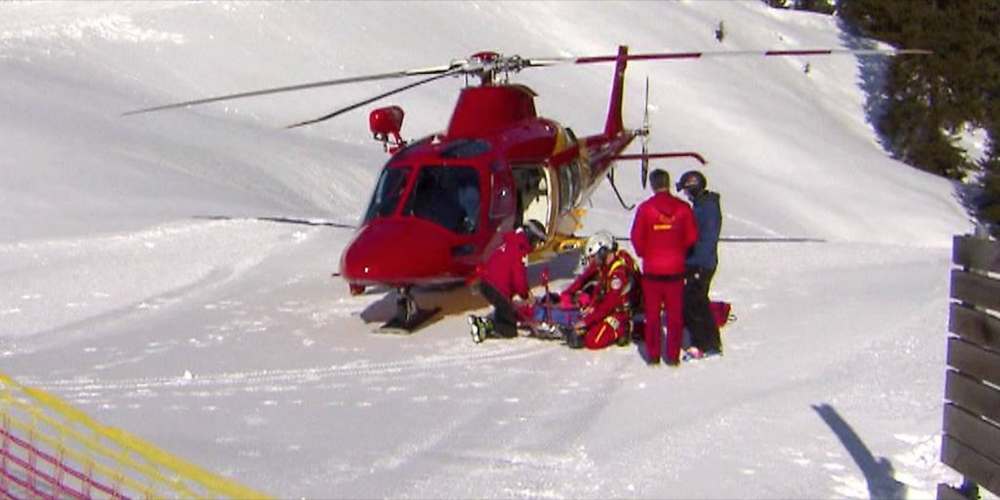 Trotz schnellem Einsatz kam die Hilfe für den Snowboarder zu spät. (Symbolbild)