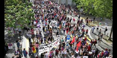 Am 14. Juni 2019, dem Frauenstreiktag,  waren viele Menschen protestierend unterwegs