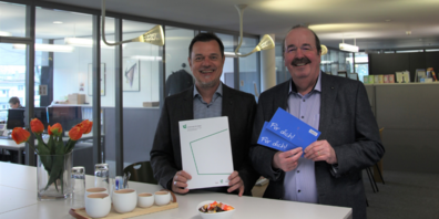 Christoph Baumgärtner (links) und Andreas Hedinger (rechts).