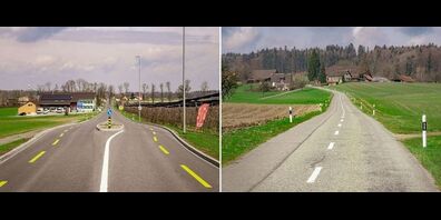 Die Kantonsstrassen im Kanton Thurgau sind in einem guten Zustand.