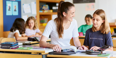 PHSG Studenten bewähren sich im Unterricht