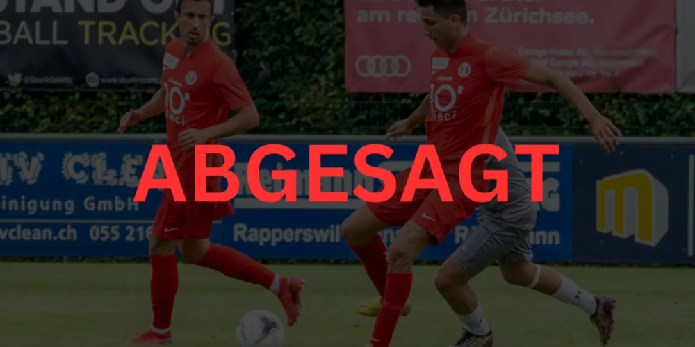 Neuer Spieltermin wird noch bekanntgegeben.