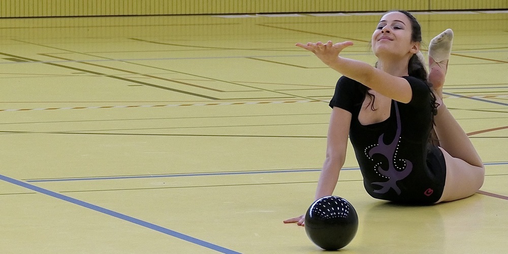 Gymnastik ist ein Sport voller Eleganz