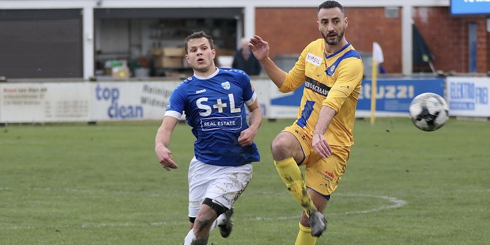 Bild vom letzten Auftritt des FC Balzers in Widnau im März 2023