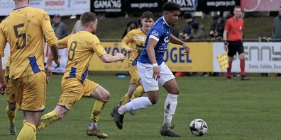 Kevin Egbon markierte den zwischenzeitlichen 1:1 Ausgleich (Archivbild). 