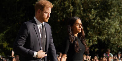 ARCHIV - Der britische Prinz Harry und seine Frau Meghan. Foto: Kirsty O'connor/Pool PA/AP/dpa