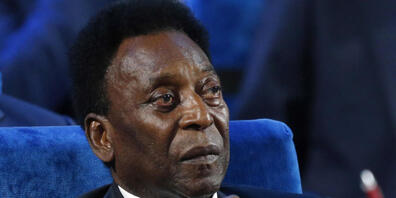 Der frühere brasilianische Fussballstar Pelé (82) leidet an Darmkrebs. (Archivbild)