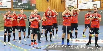 Die Kreuzlinger bedanken sich nach ihrem Überraschungscoup im Cup-Achtelfinale bei ihren Fans für den Support.