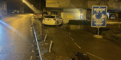 Die Unfallstelle Bruggen