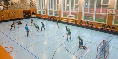 Unihockey Meisterschaft 4. Liga in der OZ Degenau.