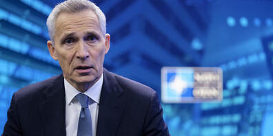 Jens Stoltenberg, NATO-Generalsekretär, spricht in einem Interview mit der Deutschen Presse-Agentur dpa im Hauptquartier der NATO (North Atlantic Treaty Organization). Foto: Thierry Monasse/dpa