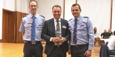 Thomas Hauert, Schutz & Rettung ZH, Robin Breu, Kantonspolizei SG, Reto Senn, Stadtpolizei ZH
