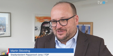 Stadtpräsident Stöckling im TVO-Bericht vom 4. Januar 2023.