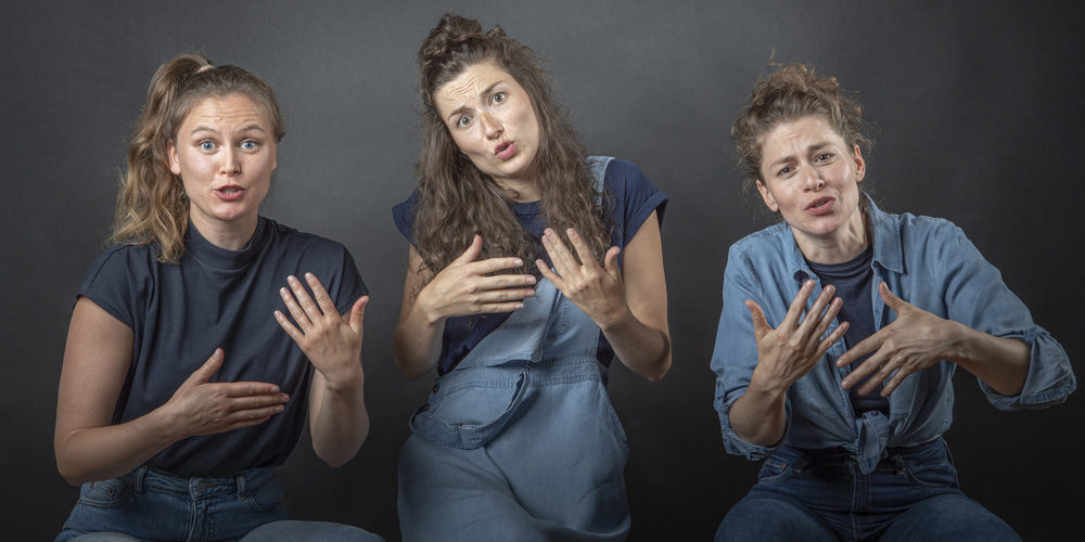 Joëlle Danielle, Christina Spaar und Eva Maropoulos bilden das «Trio Tria»