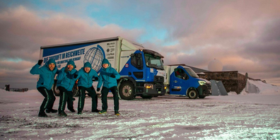 Das grosse Ziel Nordkapp erreichten sie mit allen Hürden und Hindernissen.
