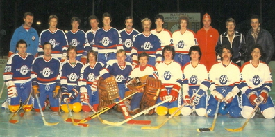 Das SCRJ-Team der Saison 1979/1980 in den damaligen blauen Trikots.