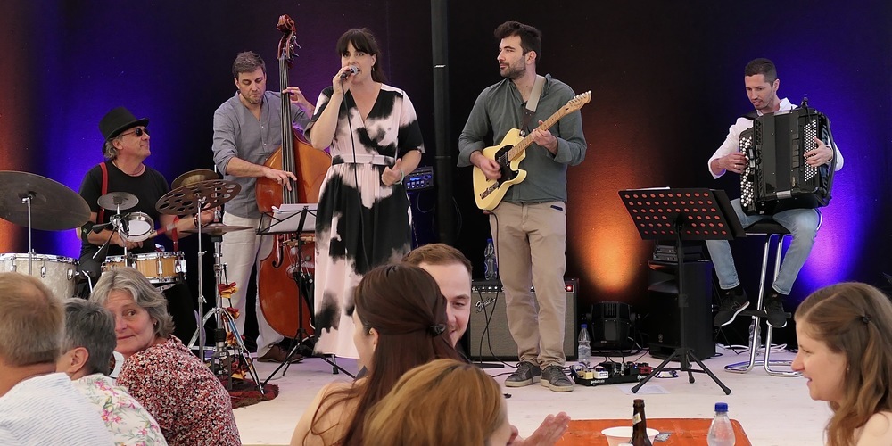 «Les Chouettes» bei ihrem begeisternden Auftritt an den «Rhynegger Kulturtagen»