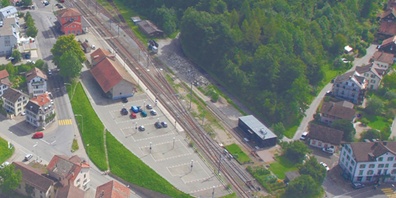 Das Bahnhofareal wird neu gestaltet.