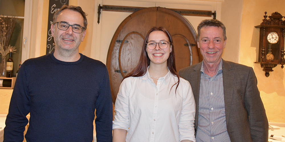 Die Mitte-Ansprechpersonen in den drei Orten: Christian Beeler (Walenstadt), Petra Gall (Flums) und Erich Zoller (Quarten; von links).