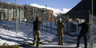 Tausende Sicherheitskräfte schützen den Austragungsort des Weltwirtschaftsforums (WEF) Davos GR. Über 100 völkerrechtliche geschützte Personen bewegen sich ab Montag hier.