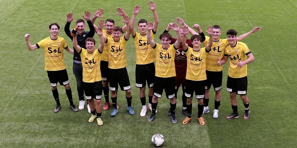 Die FC Widnau Juniors durften über den Finalsieg gegen den FC Montlingen jubeln