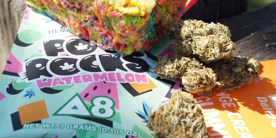 In Uznach könnten neu Hanf-Produkte mit THC wie z.B. getrocknete Blüten oder Süssigkeiten kontrolliert erhältlich sein. (Themenbild)