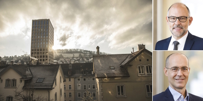 Das neue Institut für Finance und Law wird von Prof. Ernesto Turnes (kl.u.), jenes für Strategie und Marketing (ISM) von Prof. Dr. Dietmar Kremmel geleitet (kl.o.).