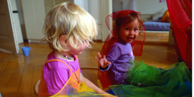 Bereits Kleinkinder zwischen zwei und vier Jahren können mit ihren Eltern am Singplausch teilnehmen