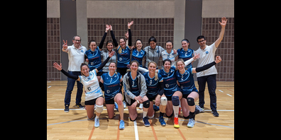 Von links hinten: C. Becca, X. Merz, A. Farkas, N. Austrauskas Gerber, M. C. Nieddu, T. Wallus, P. Lüders, J. Berger, R. Kotev. Von links vorne: C. Giorgi, A. Périsset, L. Peter, A. Bier, N. Kotev, A. Bosman