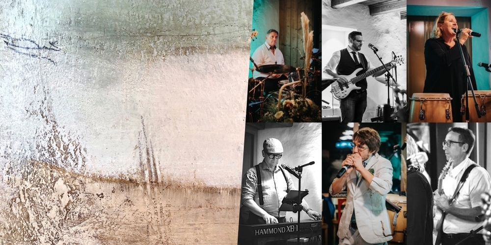 In Rüeterswil gibt's aktuelle Kunst und Blues-Musik der Ozzy Band (r.).