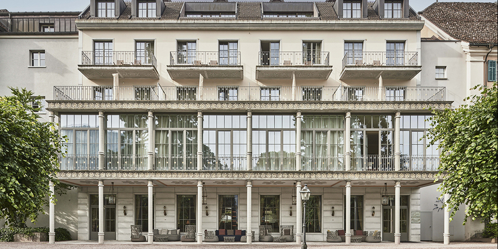 Wird kräftig aufgemöbelt: Der «Hof» in Bad Ragaz. (Pressebild)