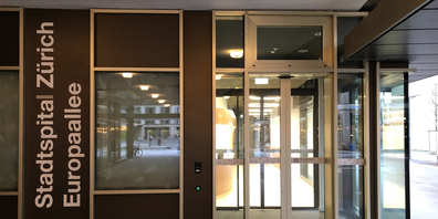 Anfang Februar öffnen sich hier die Türen: Ambulatorium des Stadtspitals Zürich am Gustav-Gull-Platz.