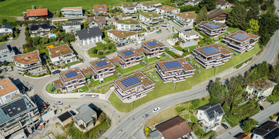 Die Häuser mit Solarzellen auf dem Dach werden vorläufig nicht gebaut.