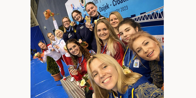 Auch die Ukrainerinnerin holten Bronze. Gold holten sich Hannah Göransson, Isabelle Johansson und Amanda Karlsson aus Schweden. Die Polinnen Natalia Kochanska, Julia Piotrowska und Aneta Stankiewicz beendeten den Wettkampf mit Silber. 