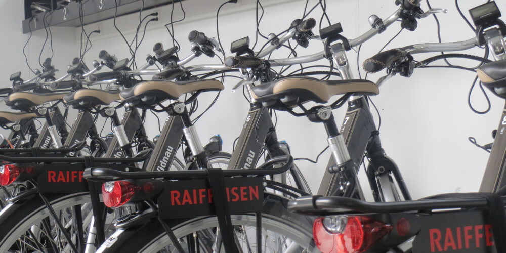 Die E-Bikes der Gemeinde Widnau können nicht mehr gemietet werden