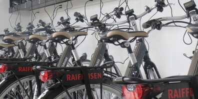 Die E-Bikes der Gemeinde Widnau können nicht mehr gemietet werden