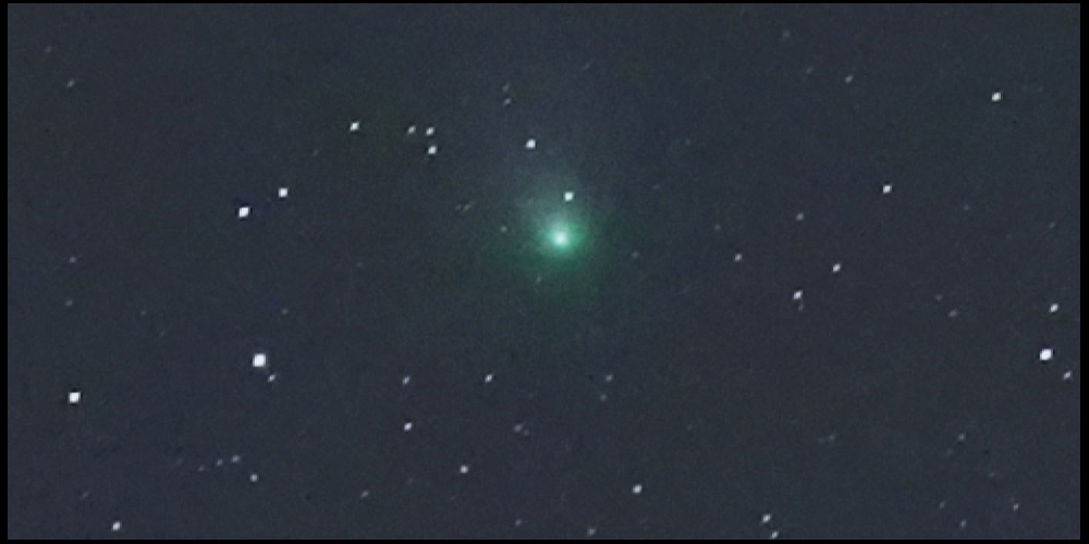 Der Komet C/2022 E3 (ZTF) leuchtet auch über Ausserschwyz. 