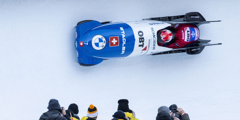 Michael Vogt und Sandro Michel fahren zu Bronze.
