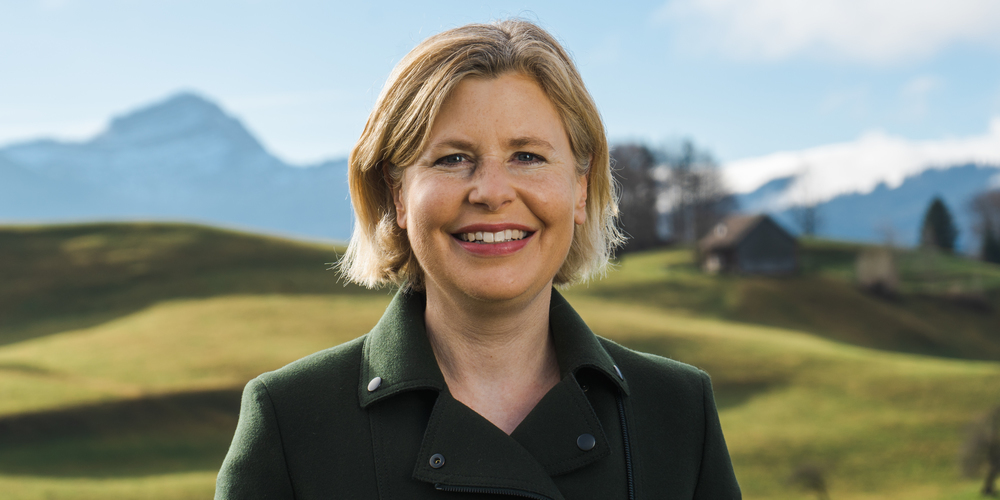 Esther Friedli spricht im Macherzentrum am 7. November 2024.