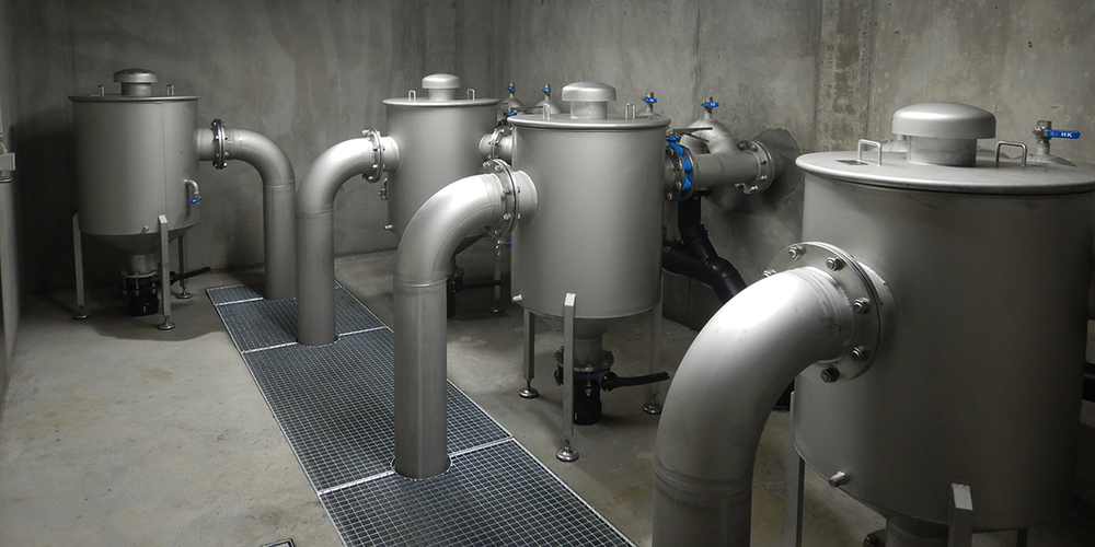 Brunnenstube Luser: Von hier aus wird das Wasser in einer einzigen Leitung über die Kraftwerke Branggis und Buchwald ins Reservoir Buchwald geleitet.