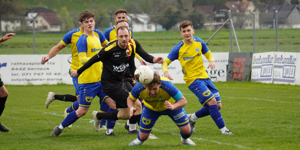 Die Zuschauer erlebten ein animiertes Derby auf der Wiesen. 