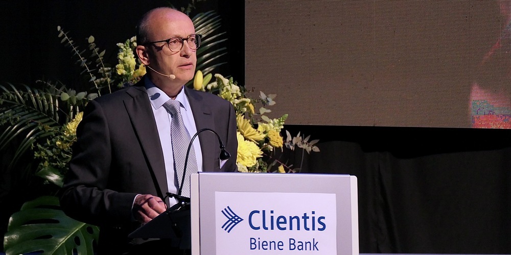 Biene-Bank Verwaltungsratspräsident Dr. Christof Steger: «Die Zeit des Gratisgeldes ist vorbei»
