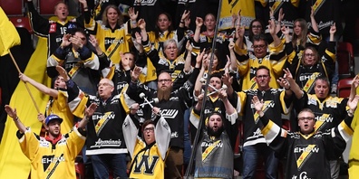 Im 2022 wurde der Fanclub des EHC Wetzikon mit dem «zündwürfel»-Preis geehrt. (Archivbild)