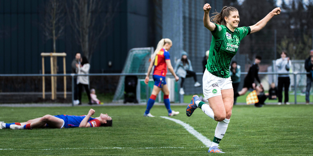St.Gallen hat gegen Basel die Oberhand und steht auf Rang Vier.