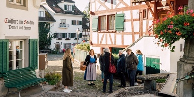 Stedtli-Führungen sind ein Bereich der Stedtli-Belebung und der Vision «Ein Dorf – eine Marke».