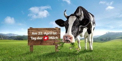 Am 22. April wird die Schweizer Milch gefeiert.